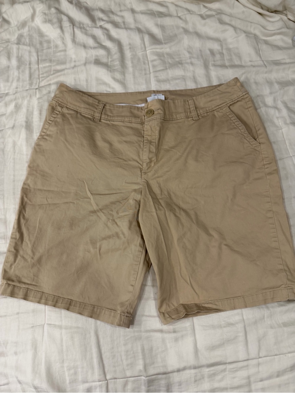 Liz Claiborne Khaki Bermuda Shorts